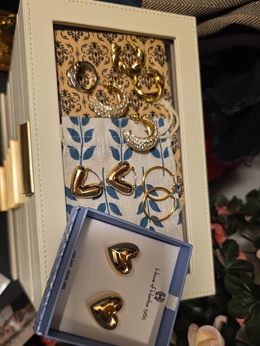 Bundle Of Gold Earrings!